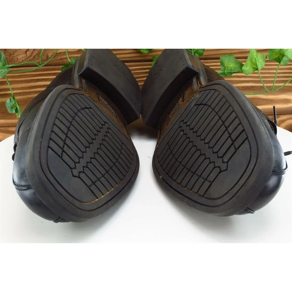 Nunn Bush Shoes Sz 11 M Black Derby Oxfords Leather‎ Men